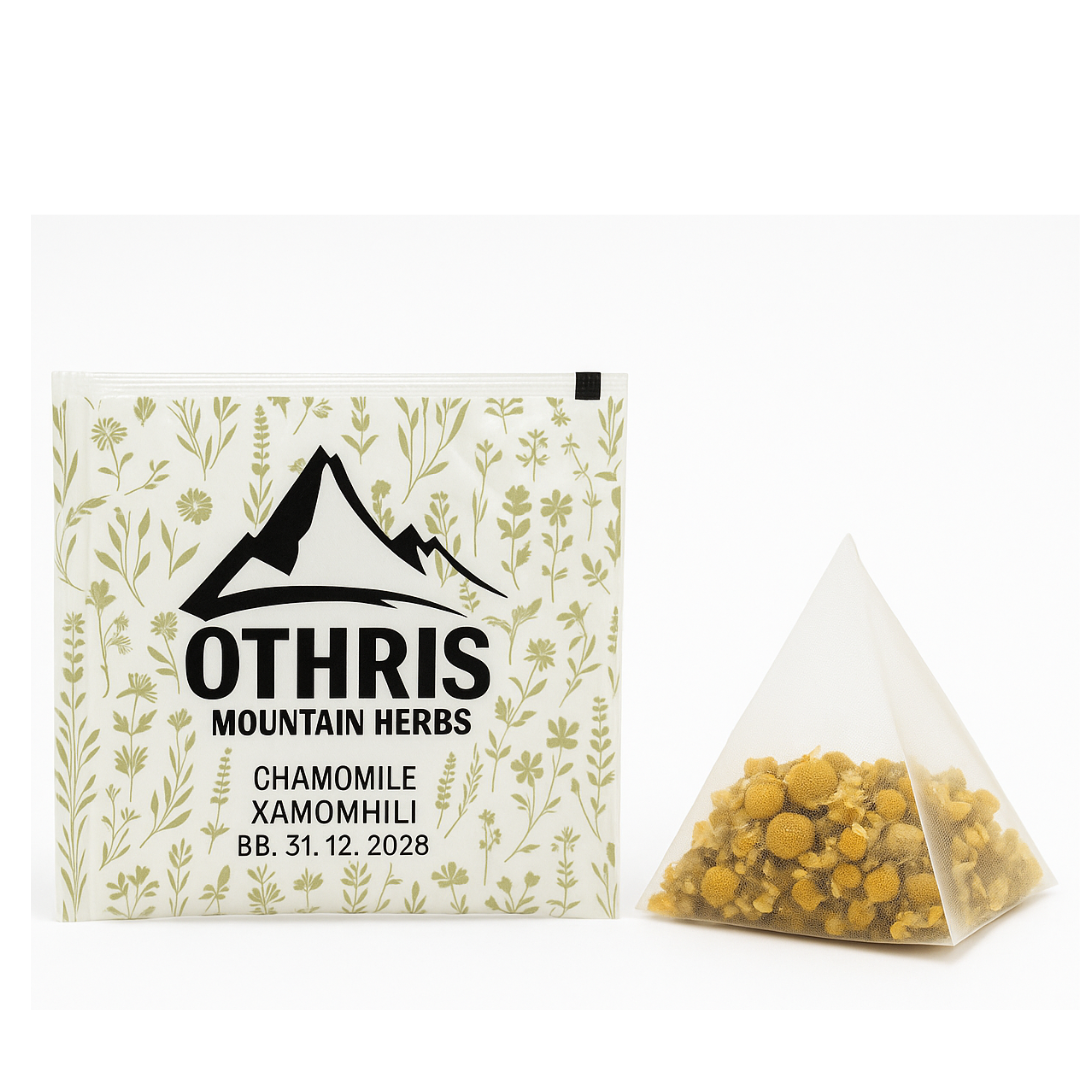Premium Greek Tea Collection Orthis, Chamomile Peppermint Sage (single pack)