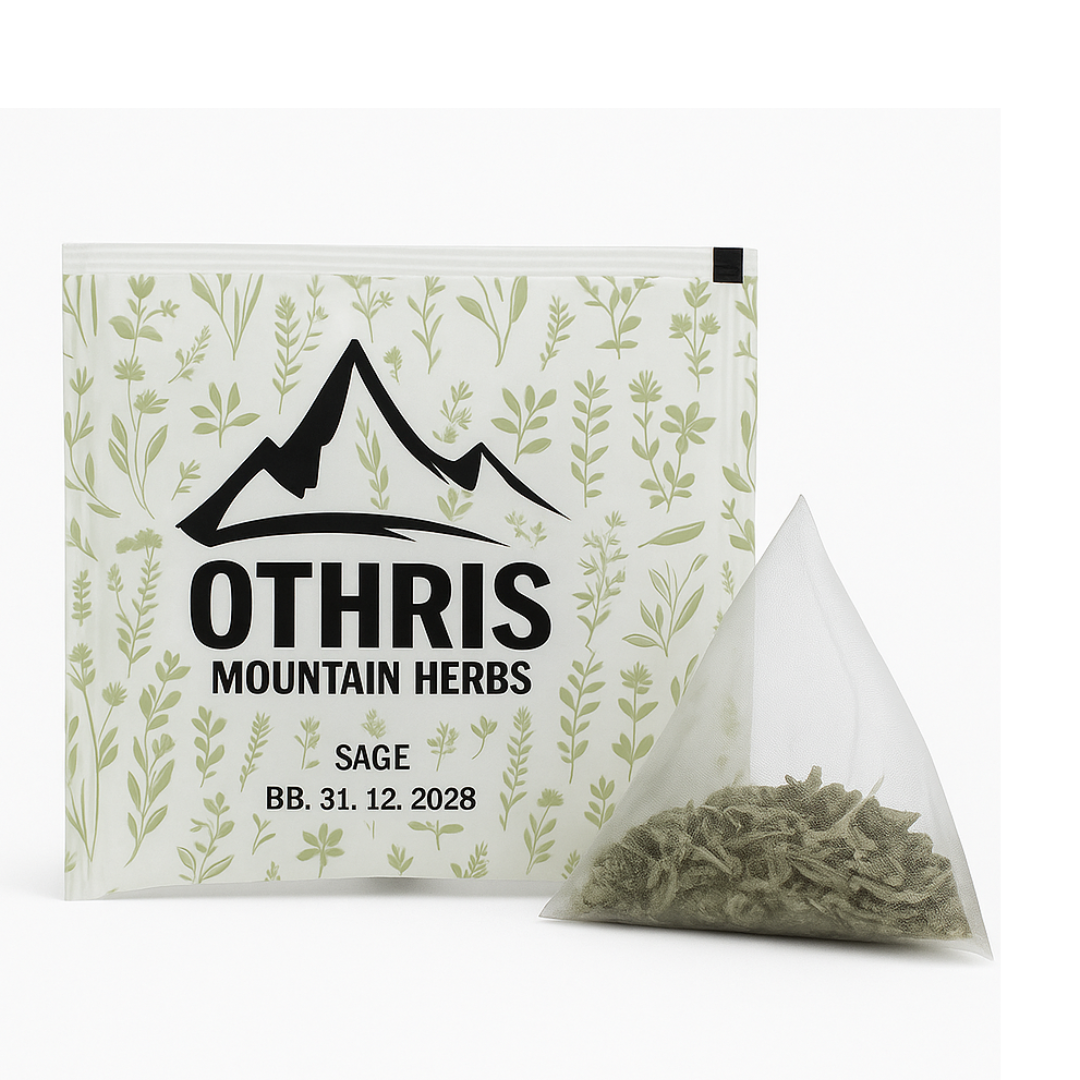 Premium Greek Tea Collection Orthis, Chamomile Peppermint Sage (single pack)
