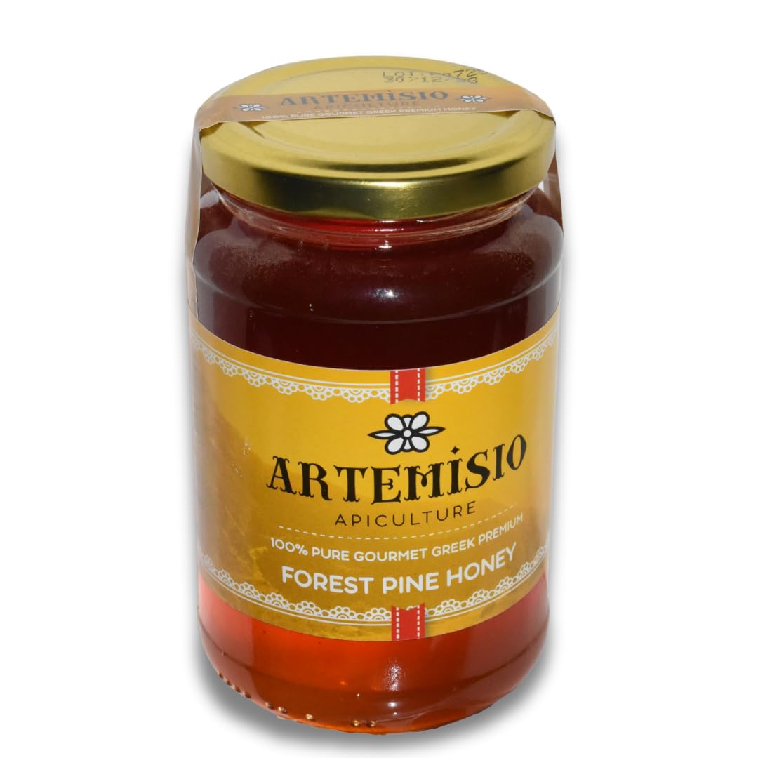 Artemisio Greek Honey – Pure Raw Natural Honey from Pine 470g – Premium Quality from Greece